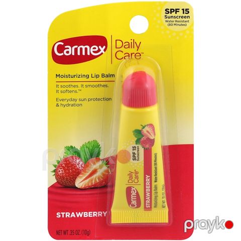 Dodaq balzamı Carmex Lip Balm Strawberry, 10 q — Bakı