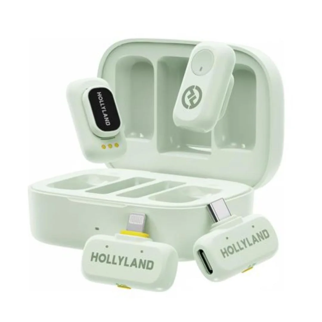 Mikrafon Hollyland Lark A1 Combo Green — Bakı
