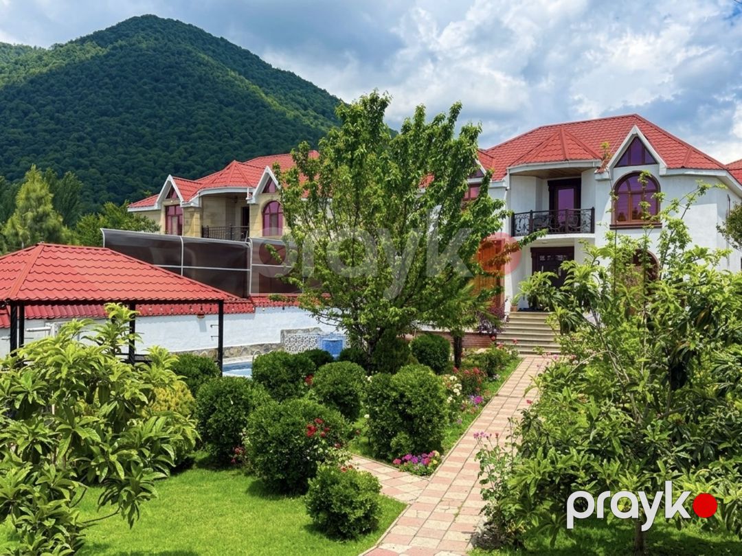 İcarəyə verilir 4 otaqlı həyət evi/bağ evi 220 m² — Ev, villa, Qəbələ (3)