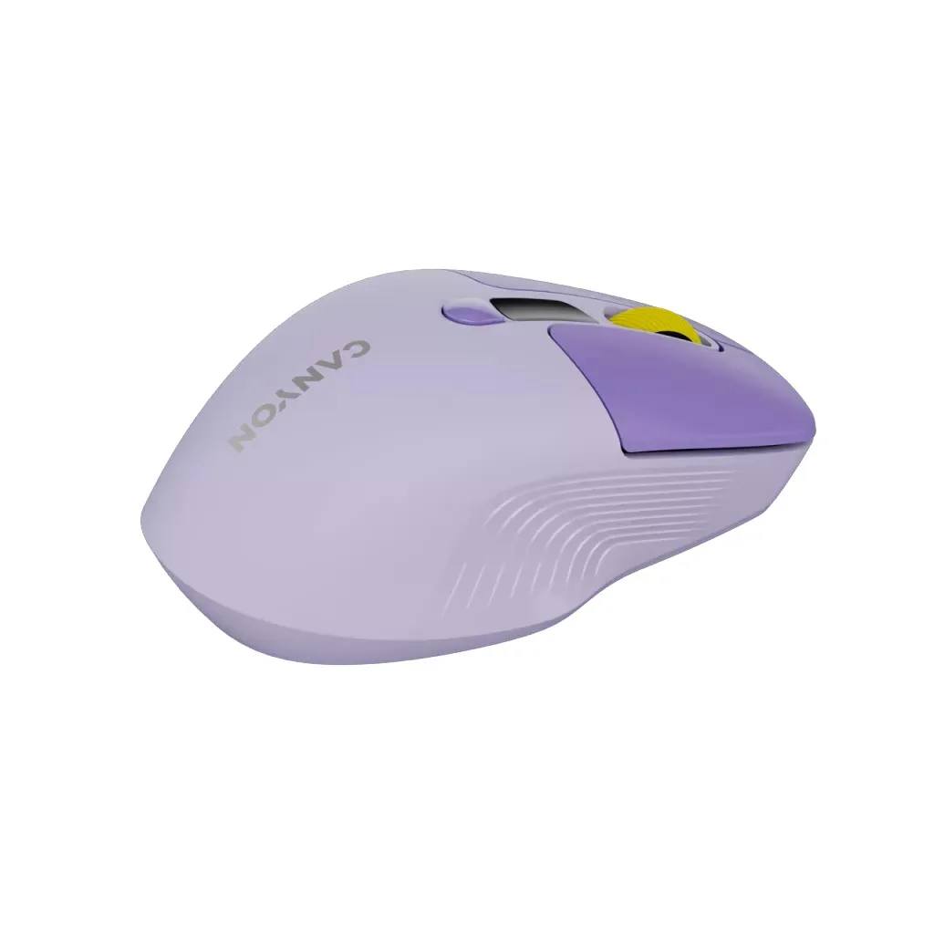 Mouse Canyon MW-26 LCD Silent Dual Mode Wireless Violet — Mallar, Bakı (2)