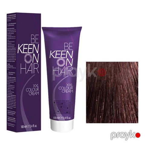 Saçlar üçün krem-boya Keen 6.6 Badımcan, 100 ml — Bakı