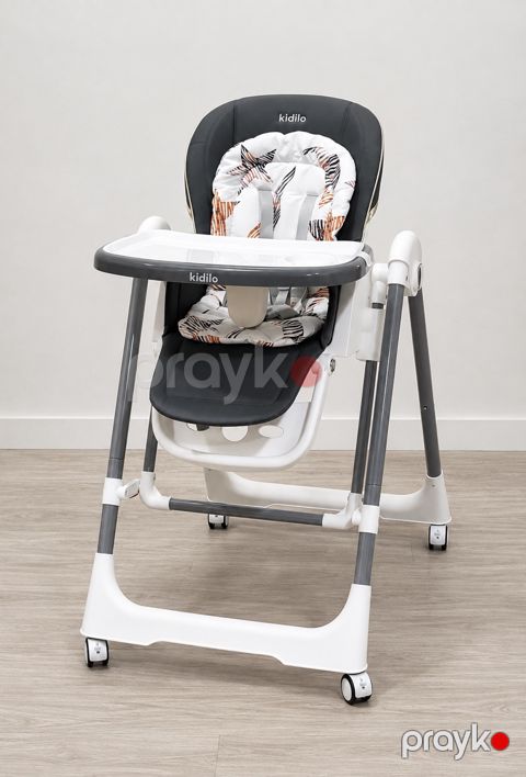 Uşaq yedizdirmə oturacağı Kidilo 11-3 MK459, Plastik/Metal, 6-36 ay, Boz — Bakı