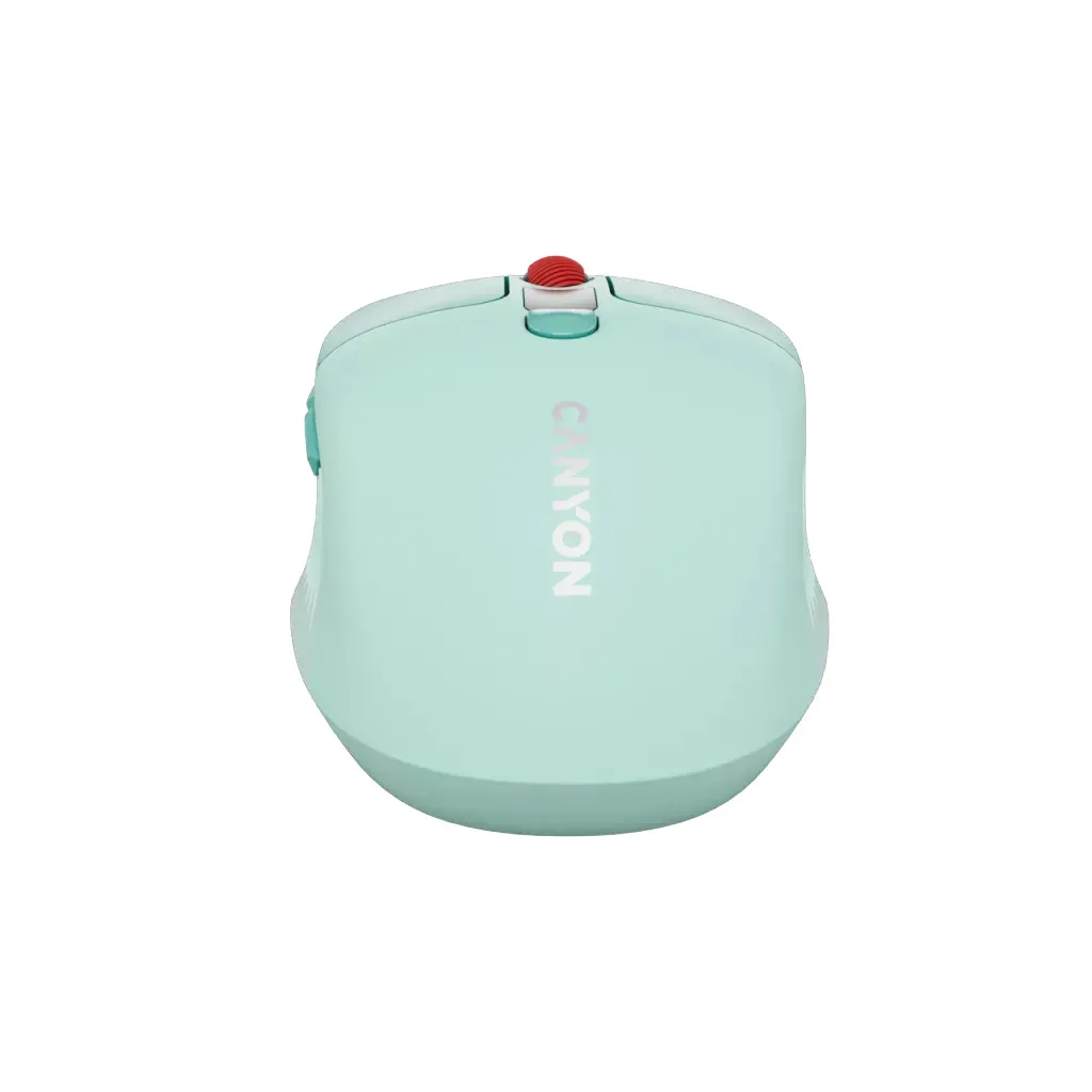 Mouse Canyon MW-26 LCD Silent Dual Mode Wireless Green — Mallar, Bakı (4)