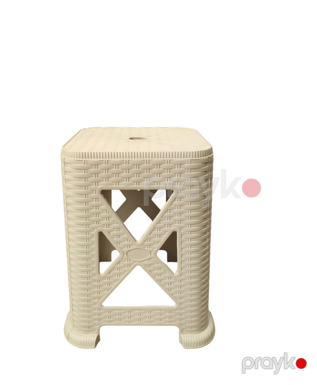 Taburet 044, 45x24x37 sm, plastik, bej — Mallar, Bakı (2)