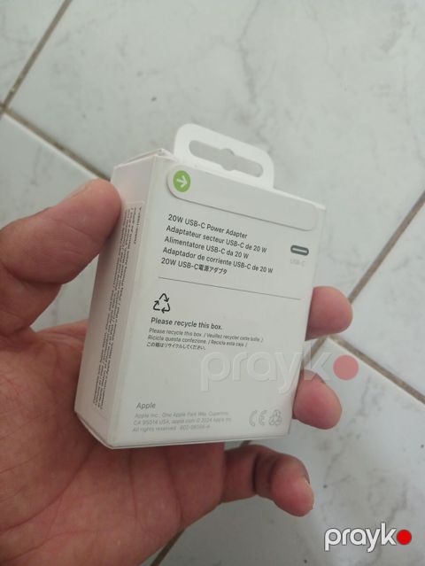 Apple Usb‑c 20W Güc Adapteri - Güc: 20W - Port: Usb‑c - Sürətli şarj — Bakı