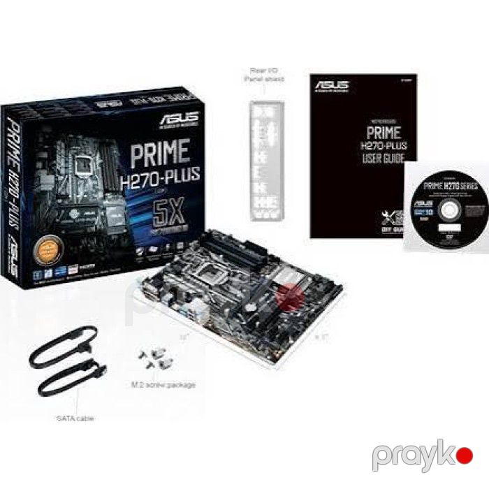 ASUS prıme H270-PLUS 90MB0S90-M0EAY0 LGA1151 H270 DDR4 atx Ana Plata — Elektronika, Bakı (3)