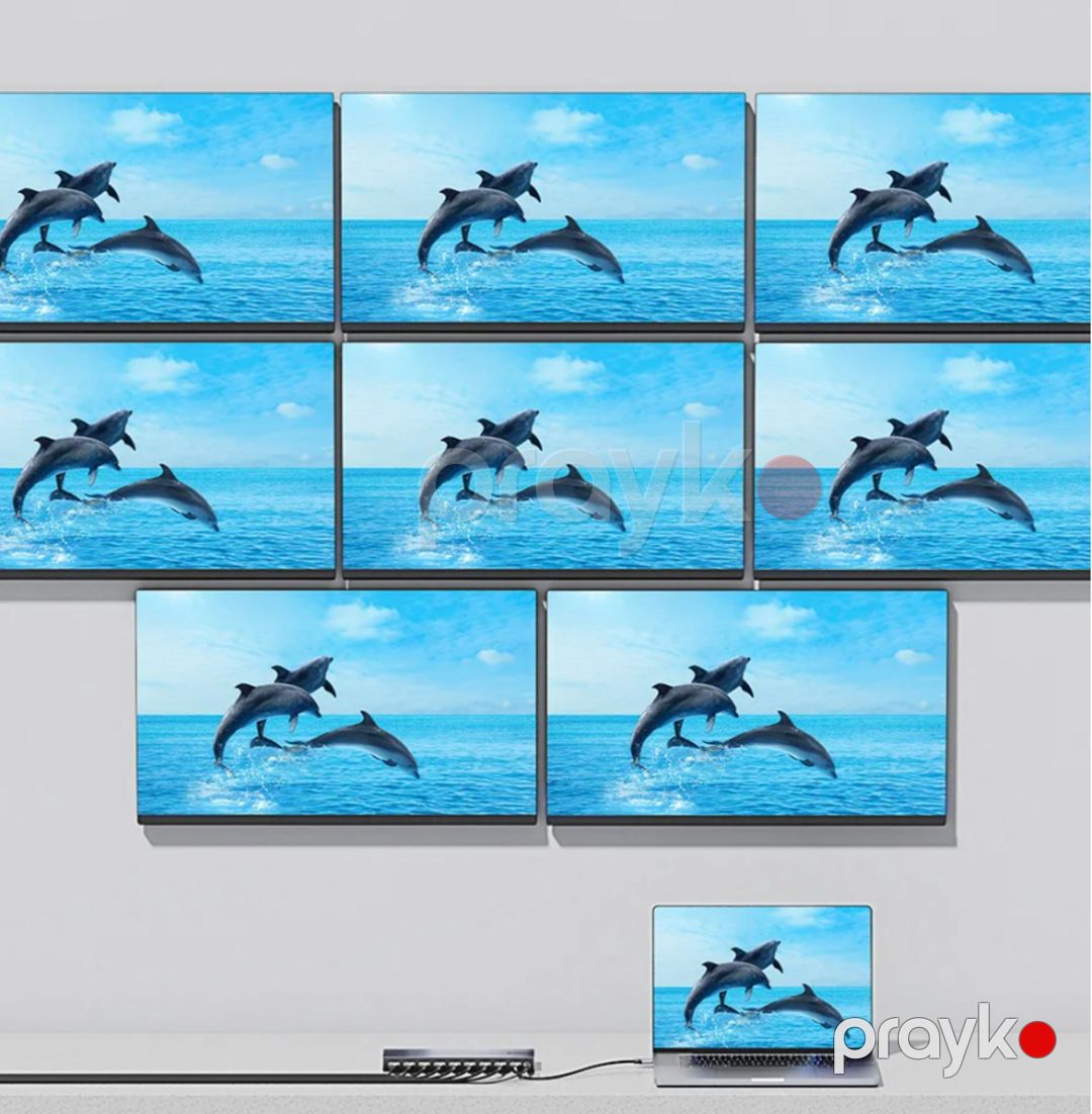 HDMI Spliter 8in1 4K — Periferik cihazlar, Bakı (5)