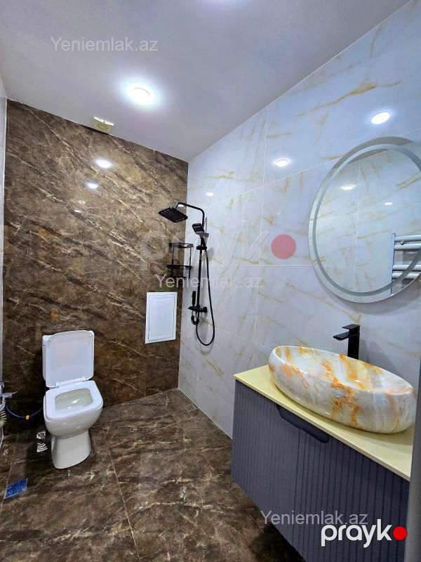 Satılır 2 otaqlı Bina evi menzil (Yeni tikili), 64 m², Nizami rayonu — Mənzil, Bakı (9)