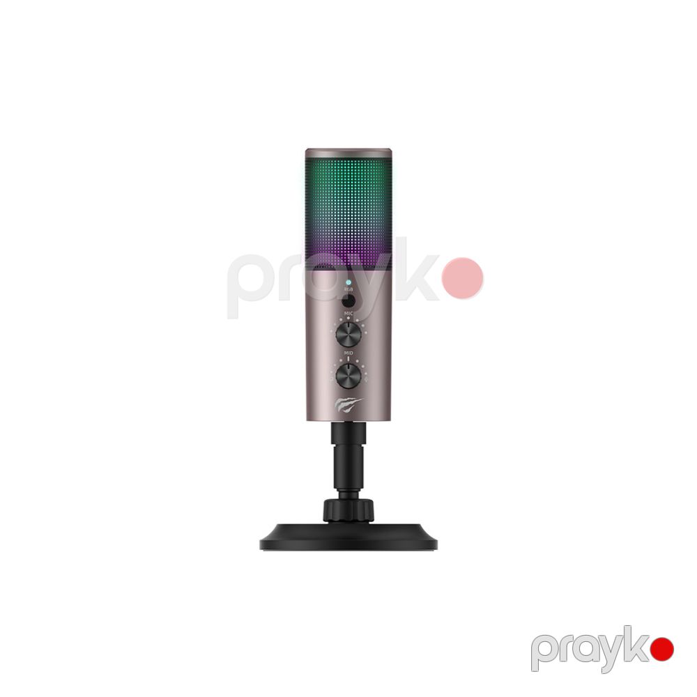 Havit kombo – Meteor Gaming Chair + Havit GK61 Recording Live Microphone + Havit TH650 RGB Stand (HAV-CMS-175) — Periferik cihazlar, Bakı (3)