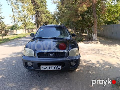 Hyundai Santa Fe, 2.7 L, 2001 il, 192 000 km — Saatlı