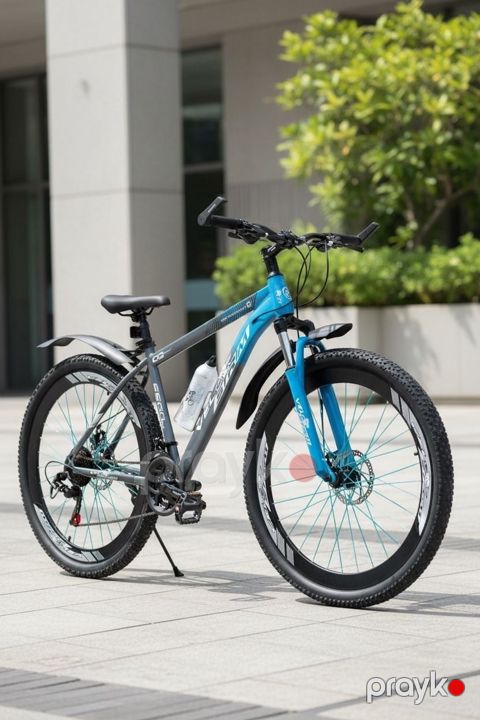 Velosiped Velostrim 953266_RB, 26", boz/mavi — Bakı