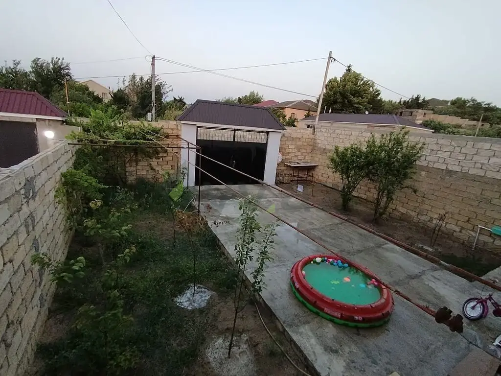 4 otaqlı Həyət evi Satılır, Novxanı, Abşeron — Ev, villa (3)