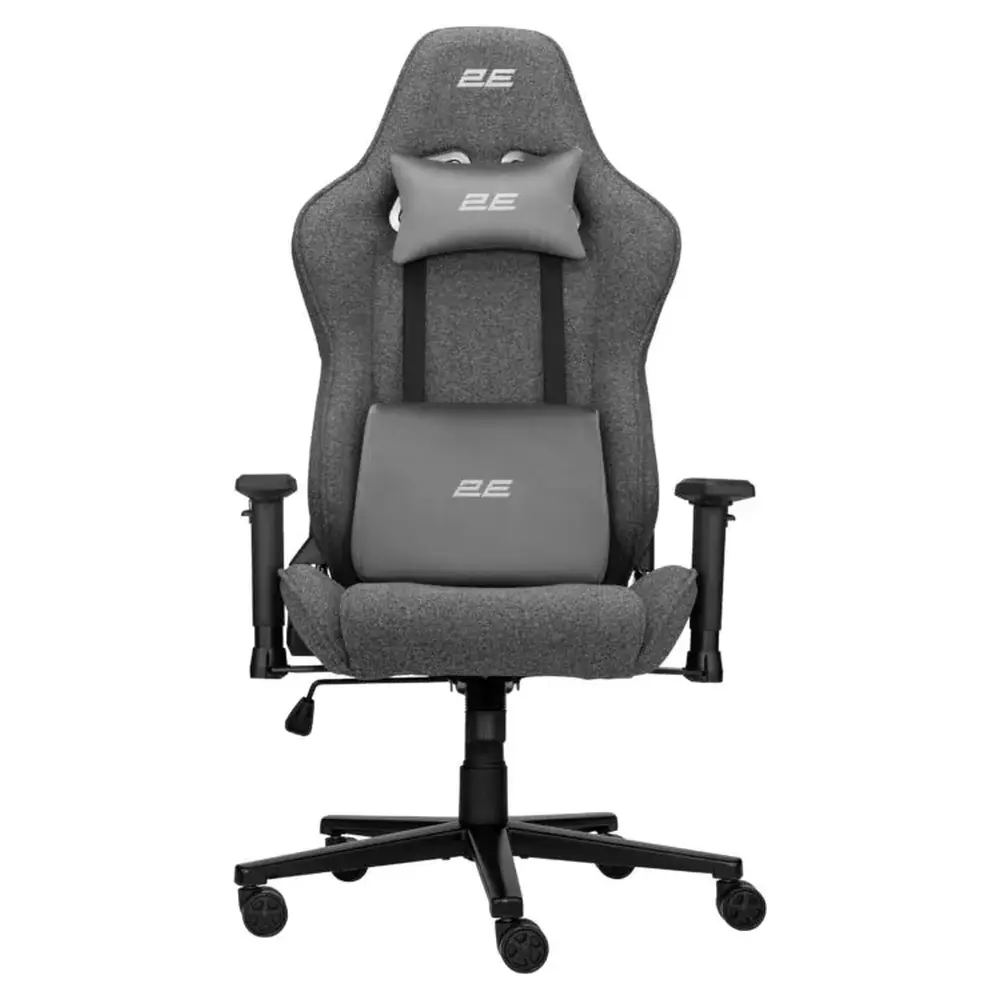 2E Gamıng Chair Bushıdo Lite, fabric, 2D-Armrests, dark grey(2E-GC-BUS-ESGY) — Bakı
