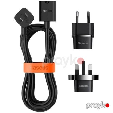 Baseus PowerCombo Mini PS213 PSMN000301 1AC 1m Şəbəkə Uzadıcı — Bakı