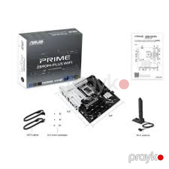 ASUS prıme Z890M-PLUS wıfı 90MB1J80-M0EAY0 Intel Z890 DDR5 Ana Plata — Elektronika, Bakı (3)