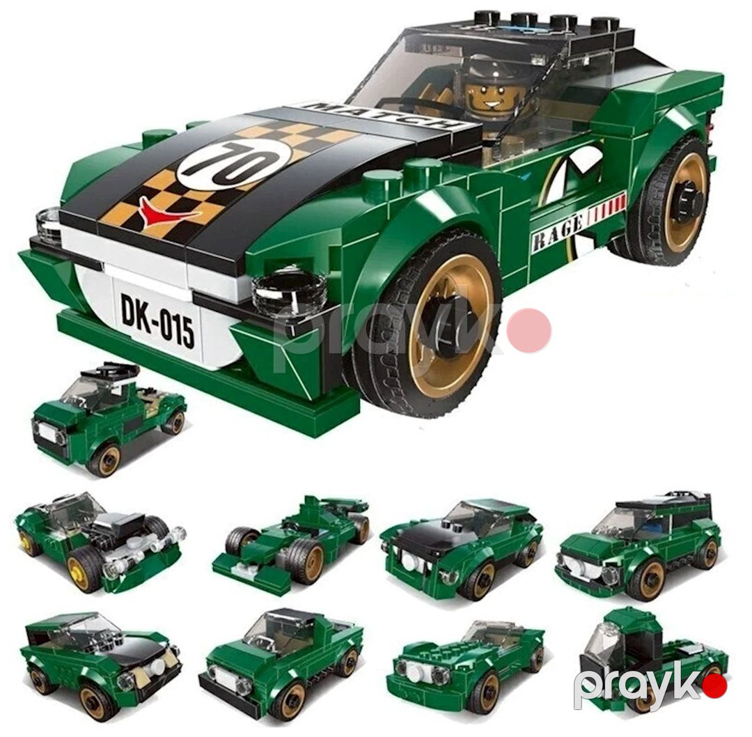 Blok konstruktor Decool Multificence Super Racing 31015, 195 element — Mallar, Bakı (2)