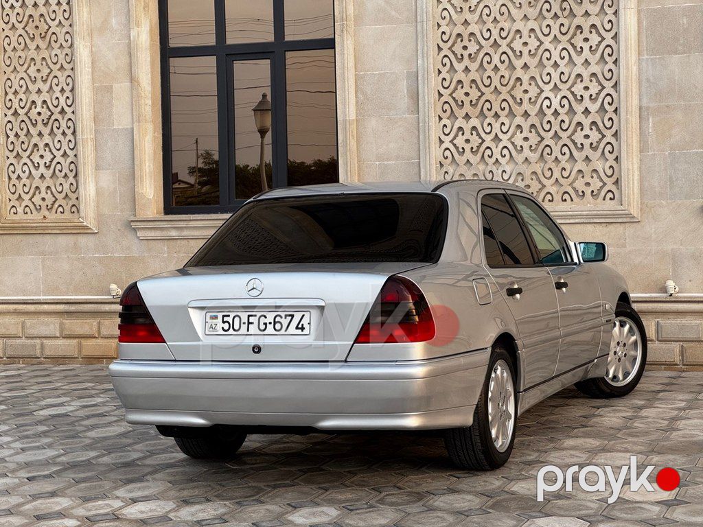 Mercedes C 200, 2.0 L, 2000 il, 368 000 km — Avtomobillər, Saatlı (7)