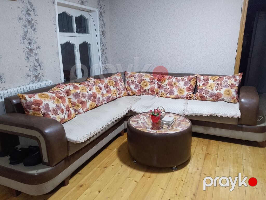 Künc divan dəsti - Model: L formalı künc divan və uyğun dairəvi — Yumşaq mobilya dəstləri, Mingəçevir (3)