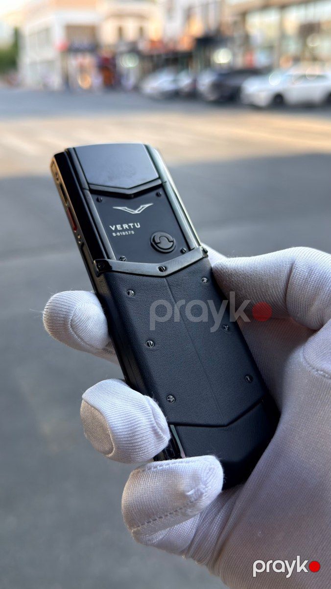 Vertu Signature S Design Pure Black 4GB — Smartfonlar, Bakı (7)
