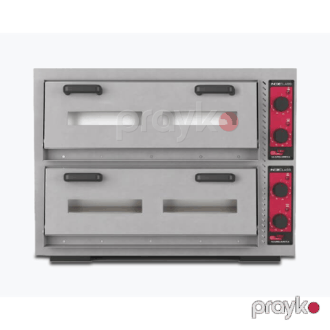 İnoxClass Pizza Fırını 30 Sm 6+6 Elektrikli – 380V — Bakı