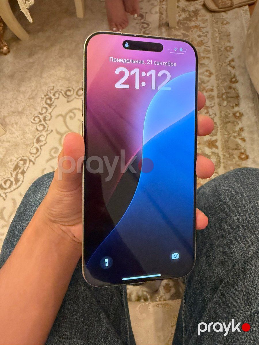 Apple iPhone 16 Pro Max White Titanium 256GB/8GB — Smartfonlar, Bakı (4)