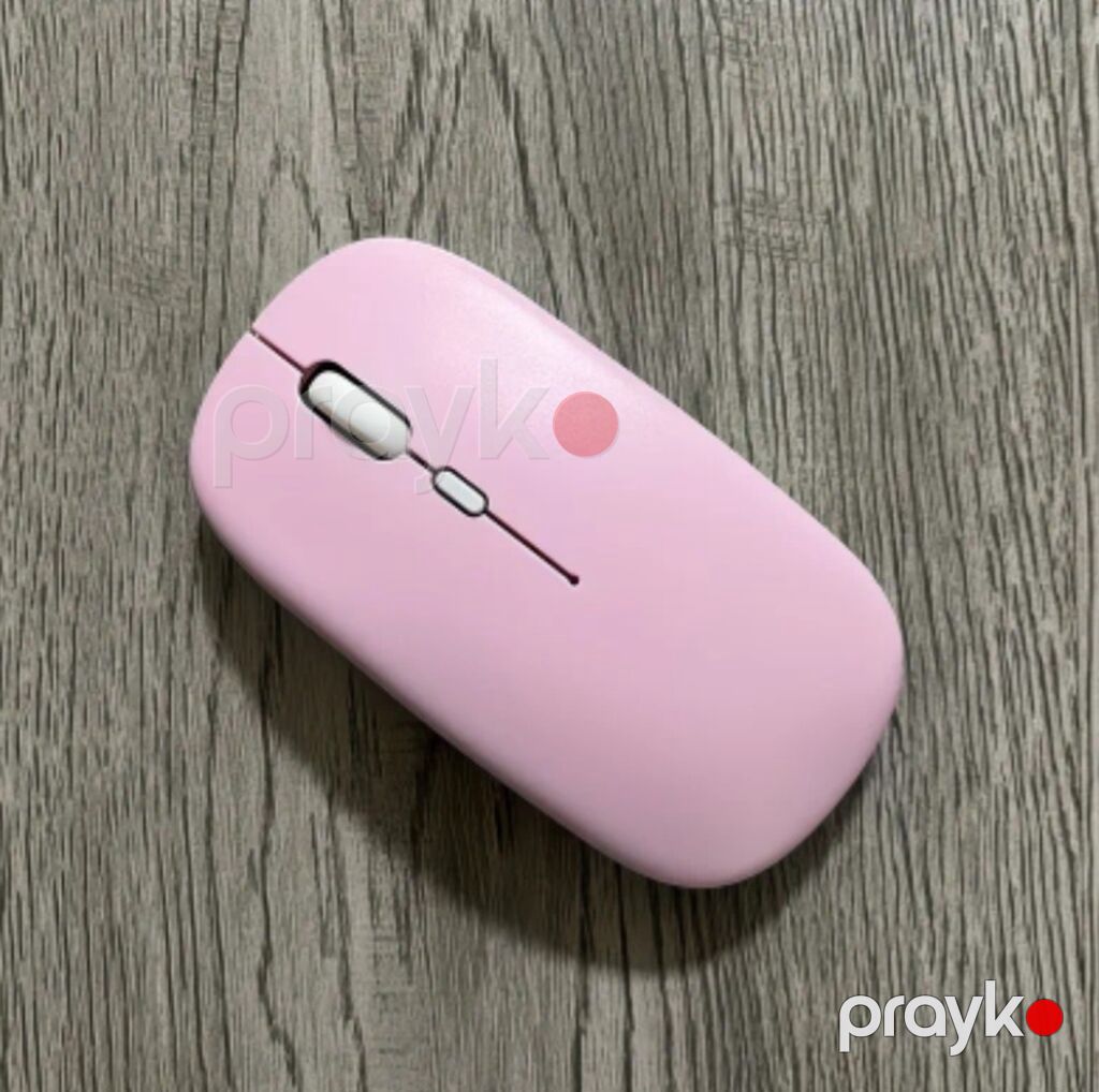 Ultra-nazik simsiz kompüter siçanı - Minimalist, hamar dizayn: oval — Klaviaturalar və siçanlar, Bakı (2)