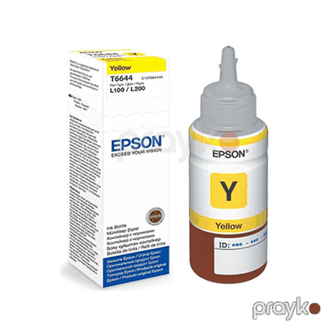 Epson L100 Yellow Ink Bottle 70 ml — Bakı