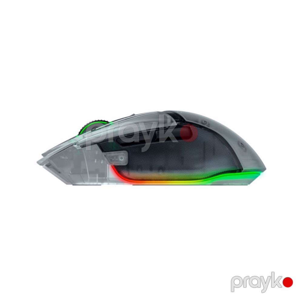 Razer Mouse Basilisk V3 Pro 35K, RGB, Usb-a/wl/bt, Phantom White Ed. (RZ01-05240400-R3G1) — Klaviaturalar və siçanlar, Bakı (3)