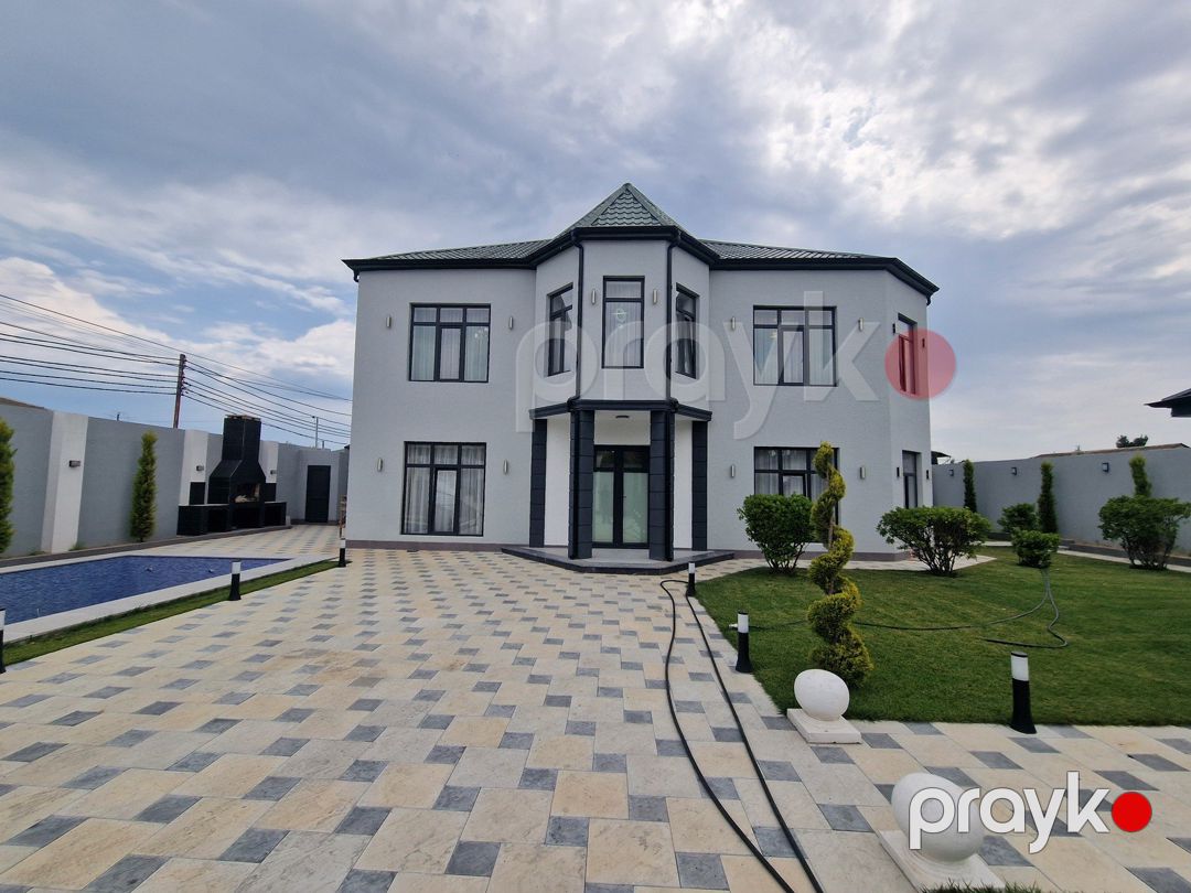 Satılır 6 otaqlı həyət evi/bağ evi 240 m² — Ev, villa, Bakı (3)