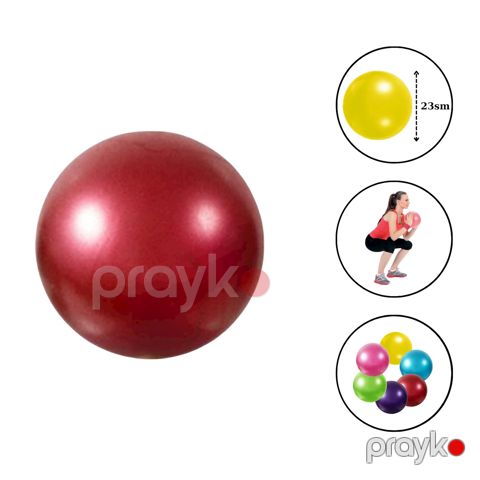 Fitnes topu Gymnic 1780, PVC, qırmızı, 23 sm — Bakı