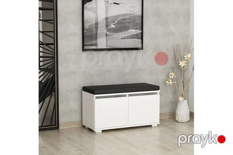 Ayaqqabı üçün dolab mv_13900172, LDSP/laminat, ağ, 42x80x35 sm — Bakı