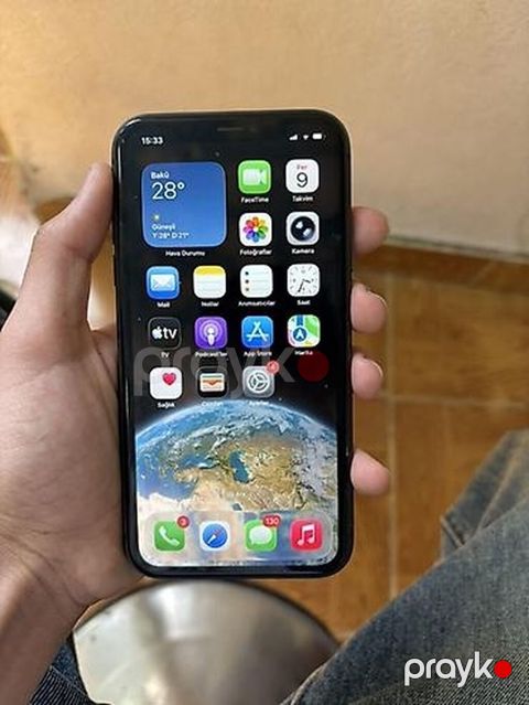 IPhone 11, 128 GB, Black Titanium, Face ID — Bakı