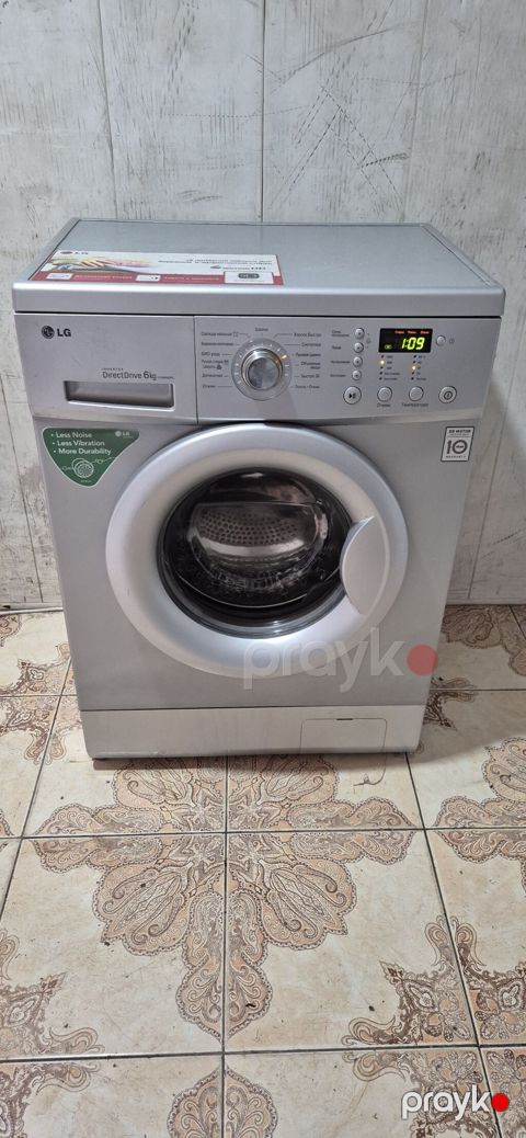 Paltaryuyan maşın LG, 6 kq, İşlənmiş, Avtomat, Qurutma var, Ödənişli çatdırılma — Bakı