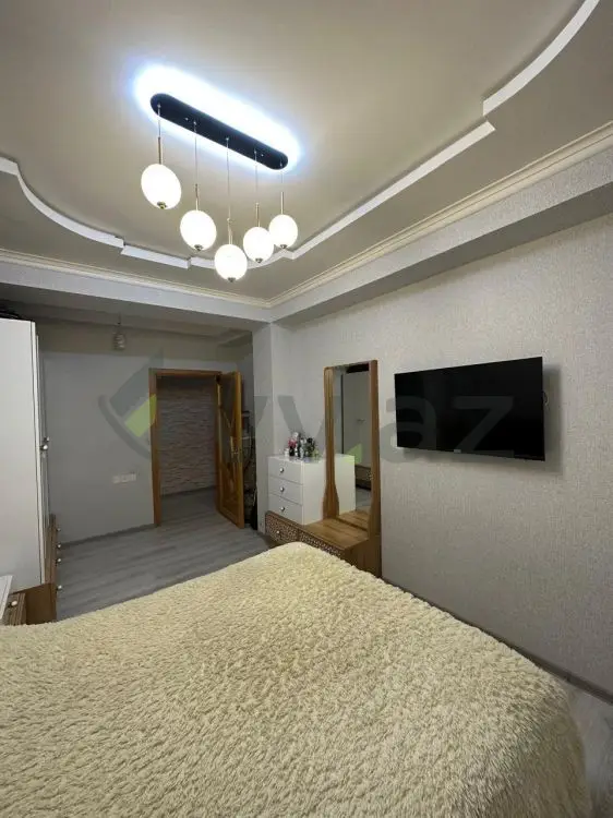 2 otaqlı mənzil Yeni tikili Satılır, Qurtuluş 93, Abşeron — Mənzil (5)