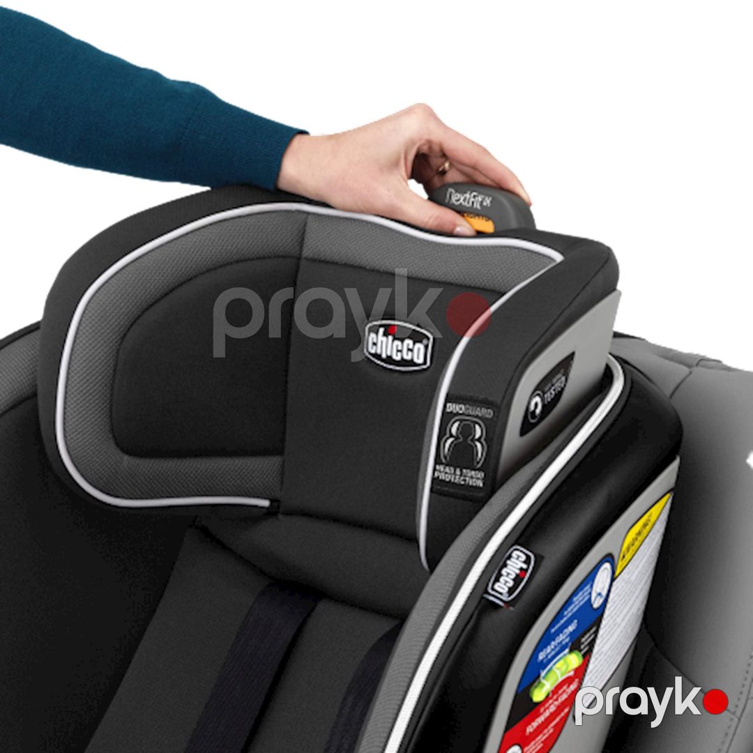 Uşaq avtomobil oturacağı Chicco NextFit Zip Carbon 2-dən 29 kiloya qədər, polyestr/metal, boz, 53.3x48.3x66 sm, 11.3 kq — Mallar, Bakı (3)