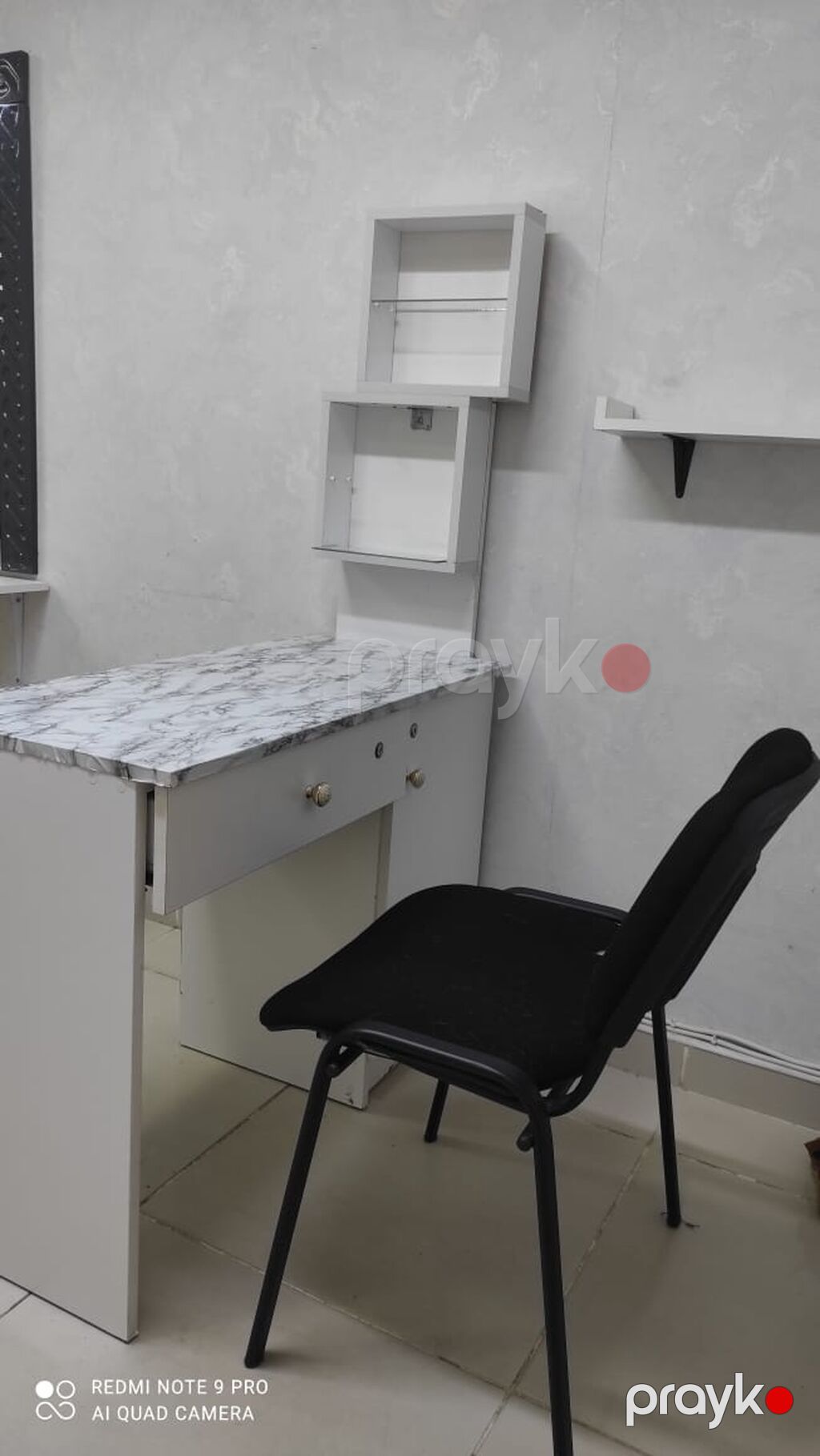 Manikür/Makiyaj üçün iş 2 eded masası - Masa: ağ rəngli korpus — Masalar və stullar, Xırdalan (2)