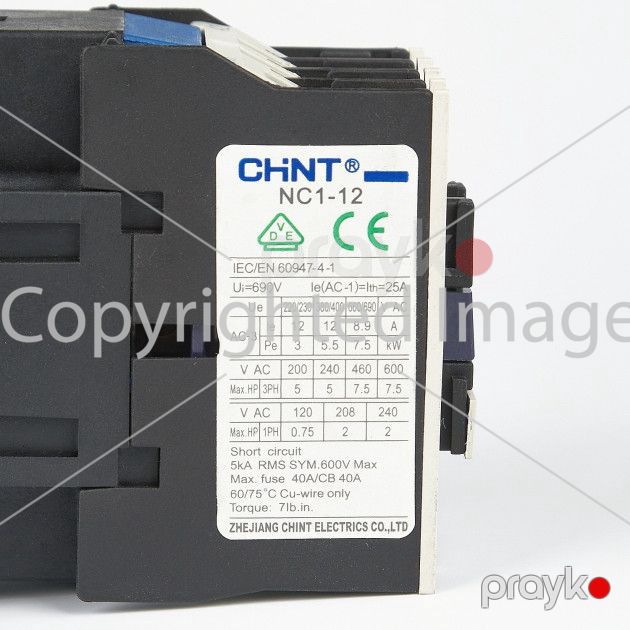 Kontaktor NC1-1210 12А 230В/АС3 1NO 50Hz (Chınt) 221358 — Təmir və inşaat, Bakı (2)