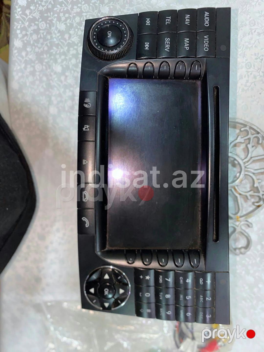 W211 Mercedes-benz Comand naviqasiya/radio başlığı — Avto (4)