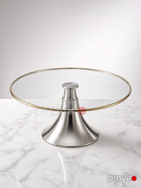 Tort üçün altlıq, şüşə, şəffaf — Bakı