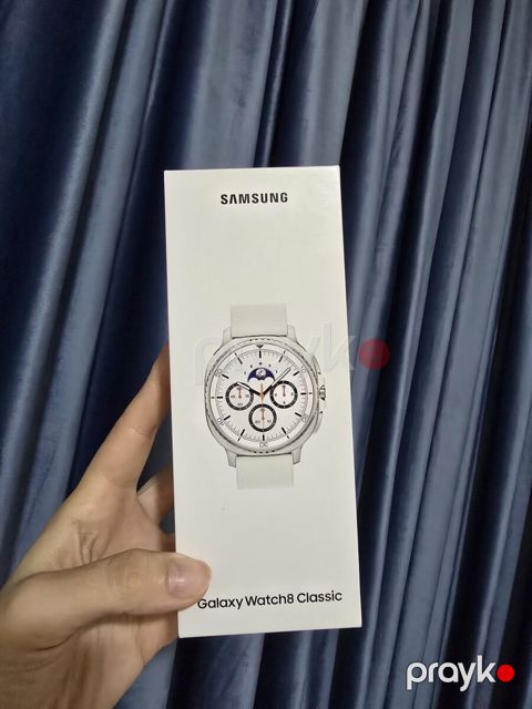 Samsung Galaxy Watch 8 Classic White 46mm — Bakı