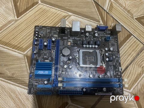 ASUS P8H61-M LX3 Plus R2.0 anakart - Çipset: Intel H61 - Prosessor — Masazır