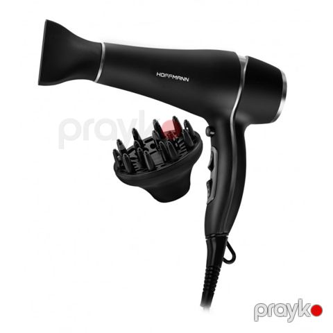 Hoffmann HD2250 Fen – 2200W, İonizasiya, 3 Rejim, 2 Konsentrator — Bakı