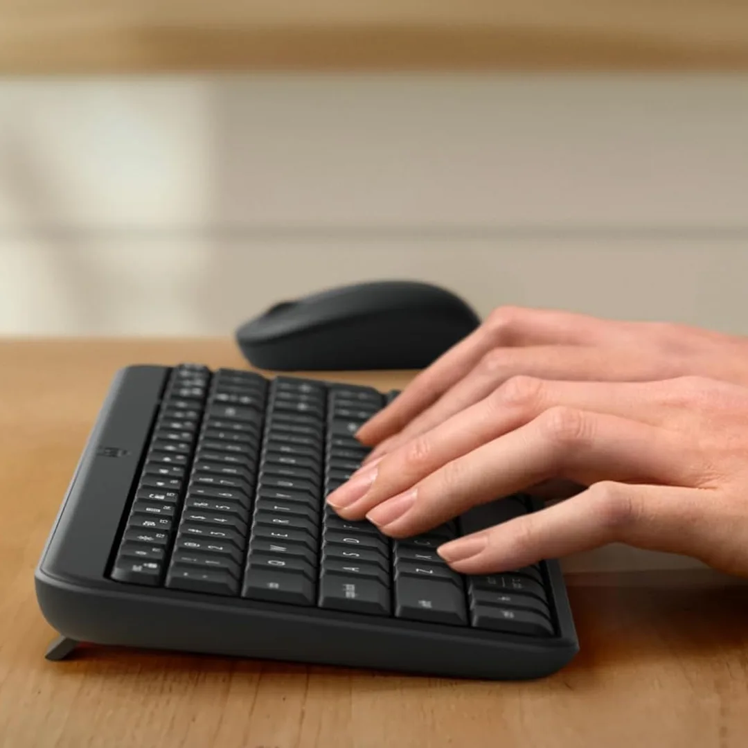 Logitech MK250 Compact Bluetooth Wireless Combo Graphite — Mallar, Bakı (4)