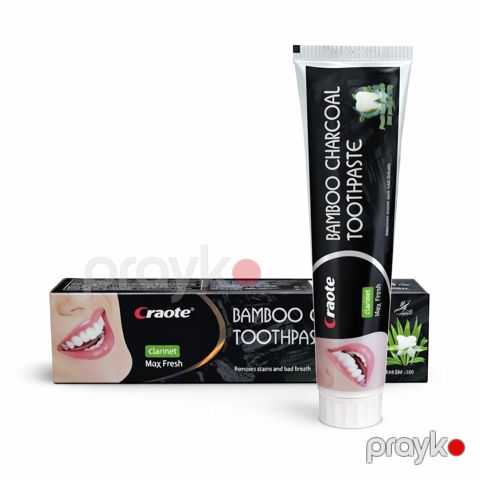 Diş məcunu Craote Bamboo Charcoal, 100 q — Bakı