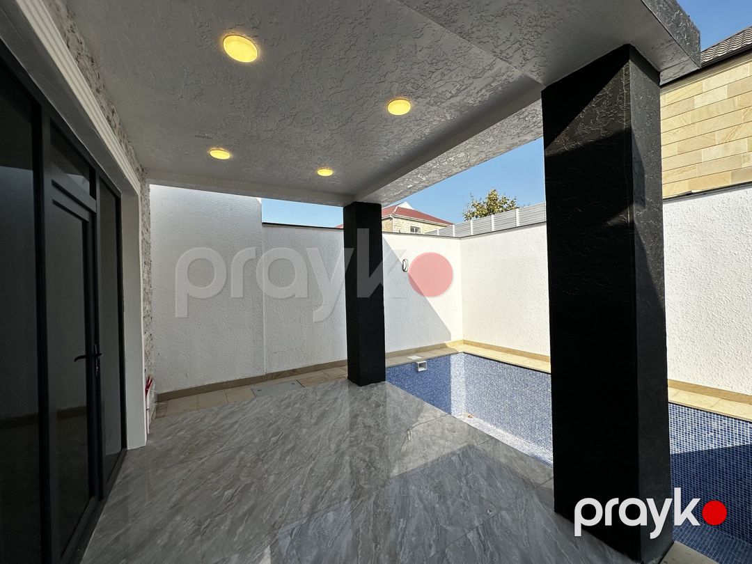 Satılır 4 otaqlı həyət evi/bağ evi 130 m² — Ev, villa, Bakı (4)