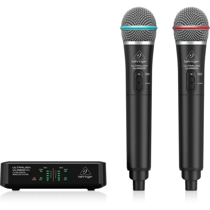 Behringer ULM302MIC Simsiz İki Mikrofon Sistemi – Dual UHF Professional Set — Bakı