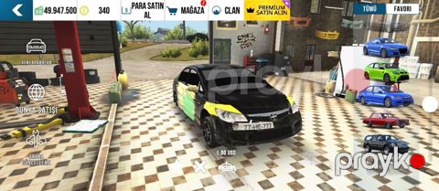 Mobil oyun içi avtomobil – Car Parking Multiplayer Prius ideal — Masazır