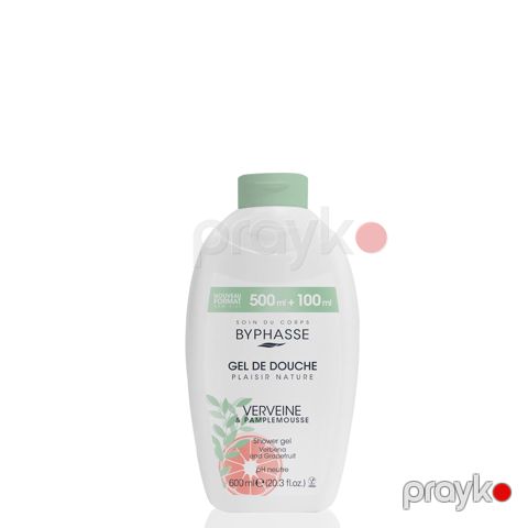 Duş üçün qulluq kremi Byphasse Verveine & Pamplemousse 600 ml — Bakı
