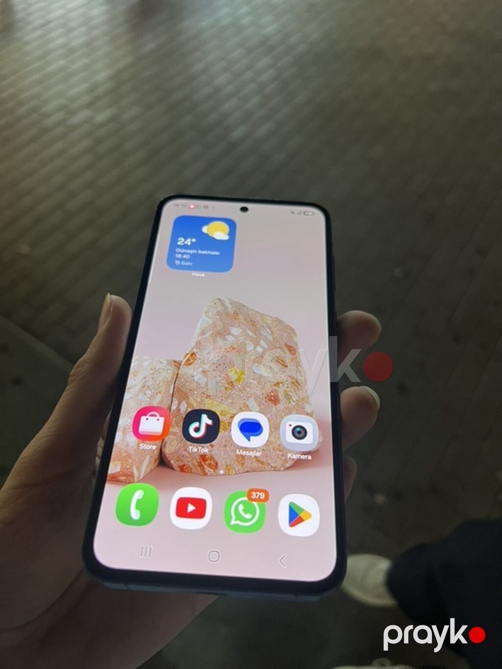 Samsung Galaxy A55 5G, 128 GB, rəng - Qara, Barmaq izi, Face ID — Samsung, Bakı (2)