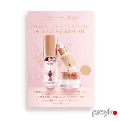 Qulluq üçün kosmetika dəsti Charlotte Tilbury Immediate Skin Revival + Flawless Base Kit — Bakı